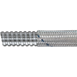 Çelik Tel Örgülü Metal Spiral Borular